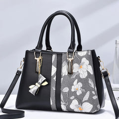 Embroidered Bag Large Capacity Handbag Fashion Shoulder Bag