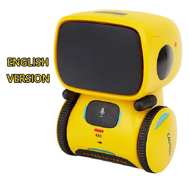 Emo Robot Smart Robots Dance Voice Command Sensor, Singing, Dancing, Repeating Robot Toy for Kids