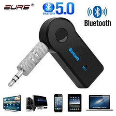 2 in 1 Wireless Bluetooth 5.0 Receiver Adapter 3.5mm Jack For Car Music Audio Aux A2dp Headphone Receiver Handsfree