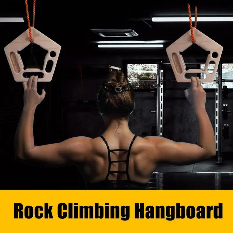 Pull-Up Grip Strength Board Hang board Rock Climbing Finger Strengthener Boards