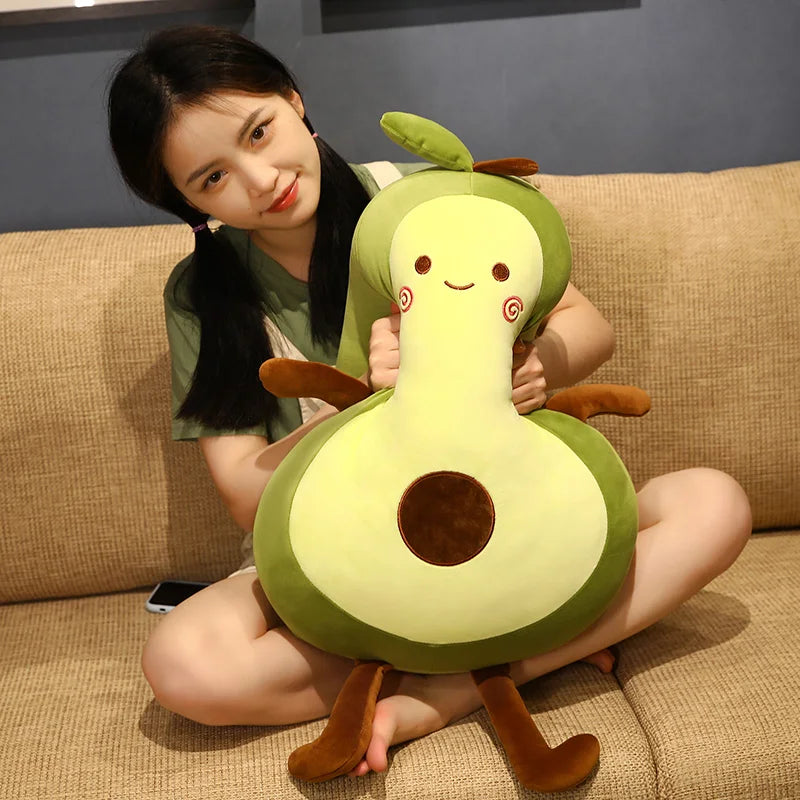 Giant Avocado Stuffed Plush Toy Filled Doll Fruit Cushion Pillow Soft Plush Doll