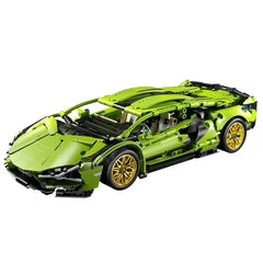 Technical Super Racing Car Building Blocks for Adults, Famous Sports Car Model Bricks