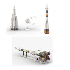 MOC Launch Vehicle Aerospace Series Block Set