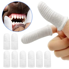 Finger Cots Puppy Teeth Oral Cleaning Tool Kitten Finger Toothbrush