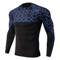 Men's Winter Thermal Underwear Set Gym Clothing Running Man Long Johns Compression tights Suit Gym Man Sport Pants S-XXXXL