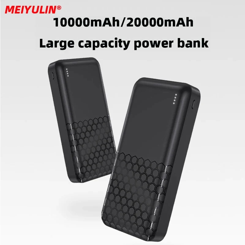 Portable Power Bank 20000mAh Charger 10000mAh USB C Fast Charging External Spare Battery for iPhone 15 Samsung Xiaomi Power bank