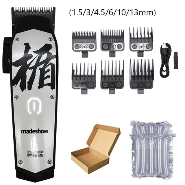 Professional Hair Salon Clippers Carving Mark Oil Head Electric Hair Trimmer Shaved Head Artifact Razor