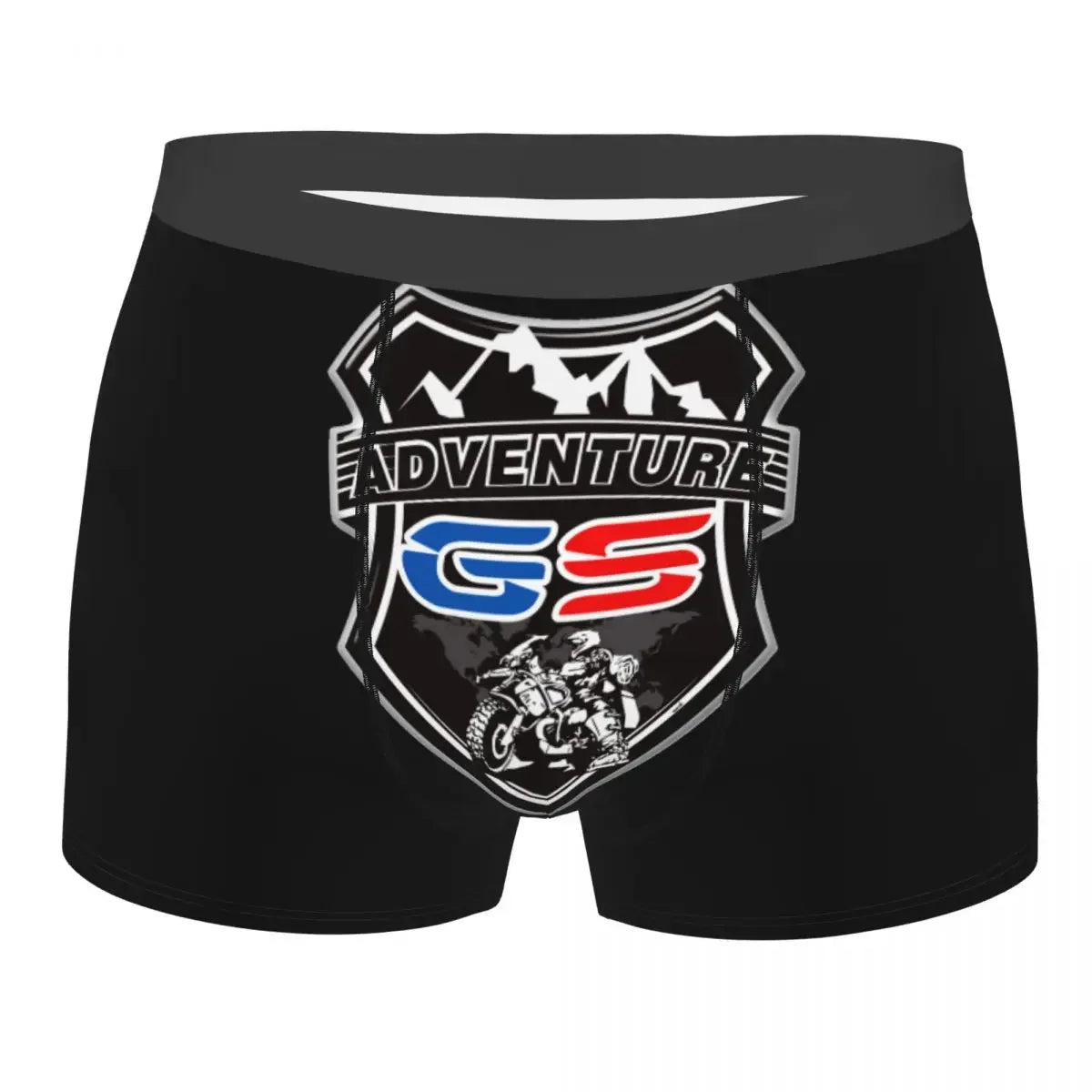 Novelty GS Motorcycle Adventure Boxers Shorts Panties Male Underpants Stretch Motorrad Biker Briefs Underwear