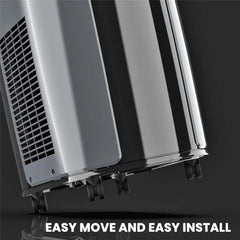 Portable Air Conditioner - Quiet, Remote Control, Built-in Dehumidifier, Fan, Easy Wind