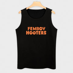 Femboy Hooters Tank Top men clothing men gym clothing