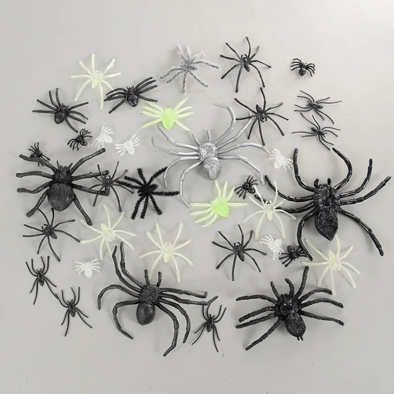 Halloween Fake Insect Cock Bugs Spider Kids Funny Toys for Halloween Party