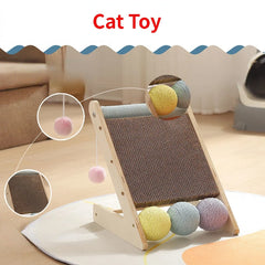 Cat Scratching Ball Toy Kitten Sisal Rope Ball Board Grinding Paws Toys Cats Scratcher Wear-resistant Pet Furniture Supplies