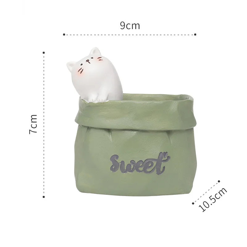 animal Craft Kawaii Multifunction  Pen Holder Pens stand Pencil Holders for Desk