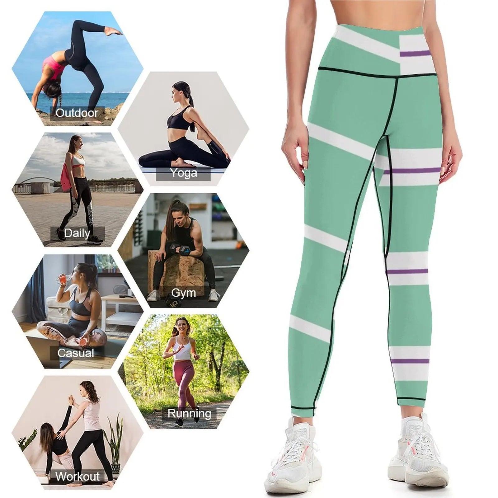 Vanellope Inspired Leggings sports for Women's tights gym clothing Womens Leggings