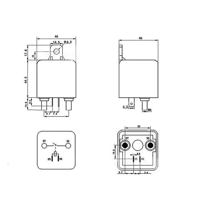 New Car Truck Motor Automotive high current relay