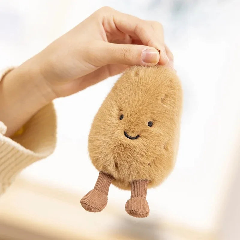 Simulation Cute Smile Potatoes Sour Cucumber Dolls Soft Stuffed Plants Funny Plush Toys