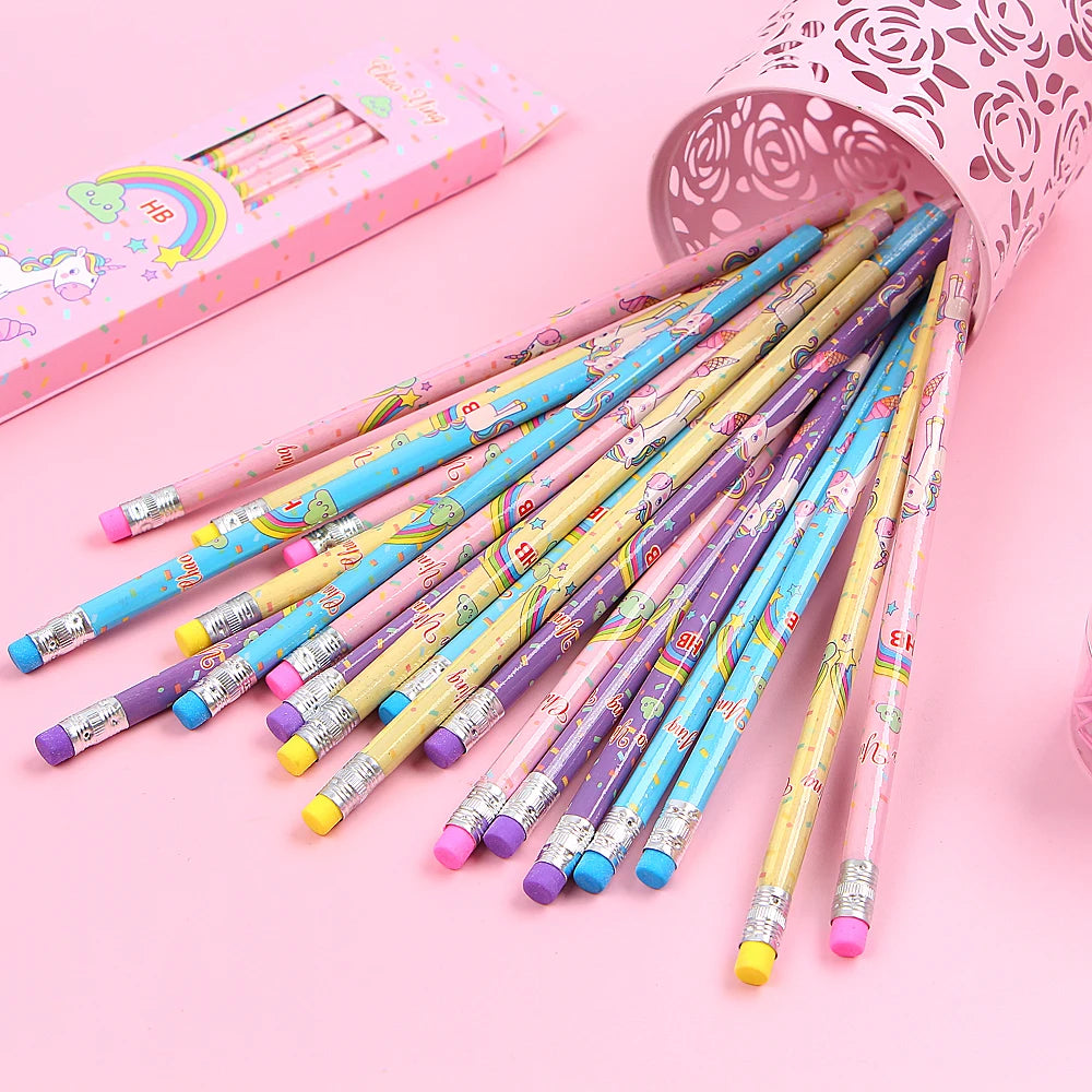 Cartoon Unicorn Pencil