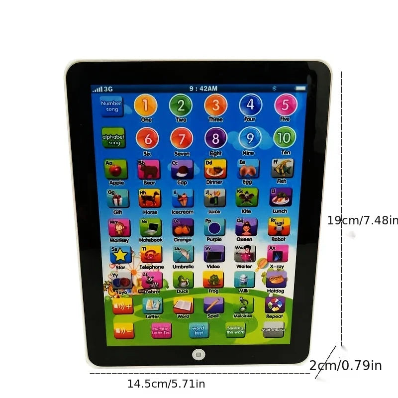 Interactive Learning Touch Tablet - Educational for Kids - Enhances Cognitive Skills