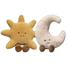 Sun Moon Soft Plush Toy Baby Cute Throw Pillow