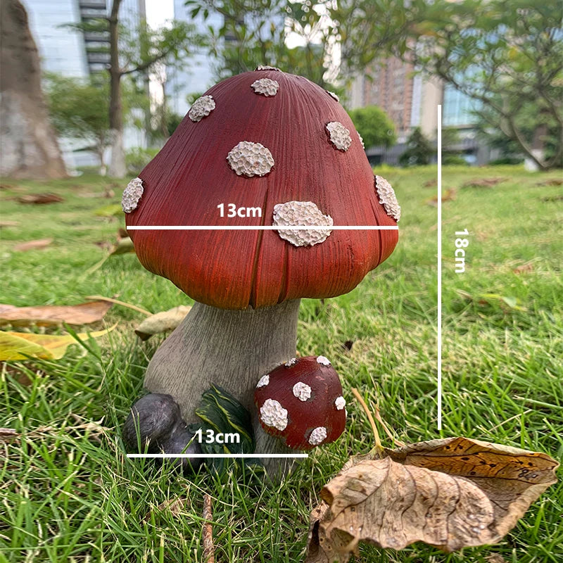 Creative Mushrooms Outdoor Garden Decoration for Lawn and Kindergarten Landscaping