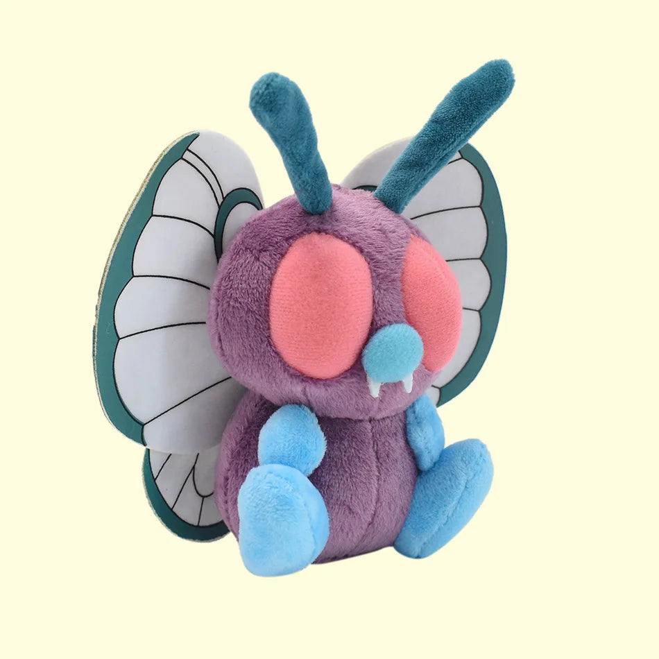 Pokemon Butter free Caterpie Scolipede Weedle Plush Cartoon Cute Plush Toys