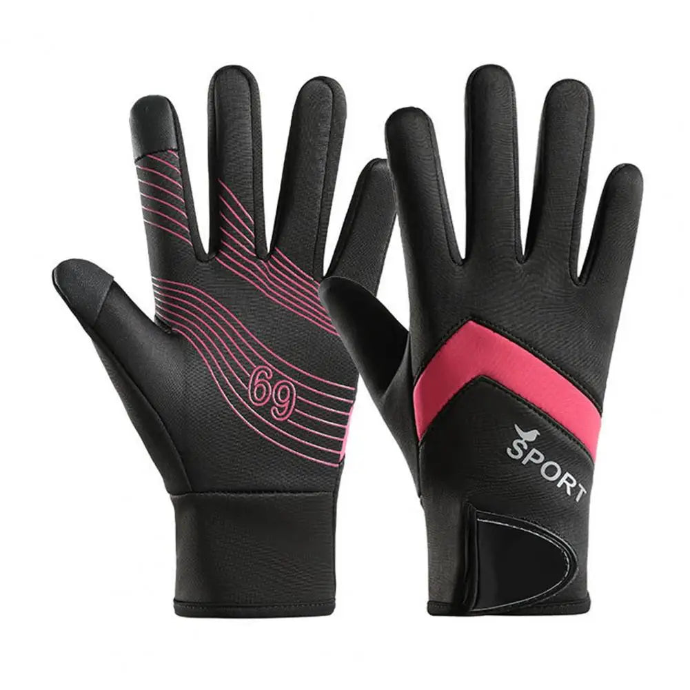 Weather Windproof Gloves Windproof Thermal Gloves for Weather Skiing Snowboarding Waterproof Grip Snow for Men for Cycling