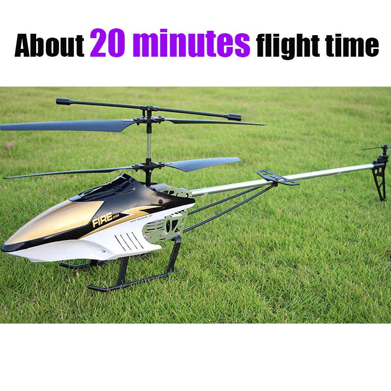 Large Remote Control Helicopter 80cm Extra 3.5CH 2.4G Rc Drone Durable Charging Toy Drone Model UAV Outdoor Aircraft Helicopter