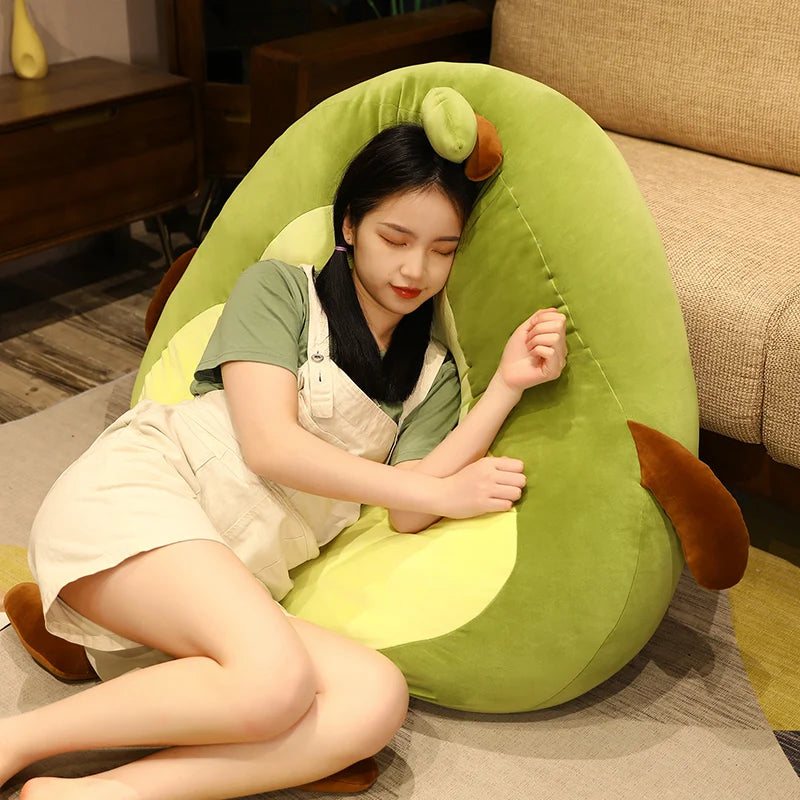 Giant Avocado Stuffed Plush Toy Filled Doll Fruit Cushion Pillow Soft Plush Doll