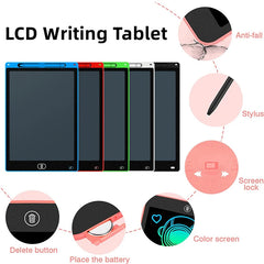 LCD Writing Tablet For Kids 8.5 inch Doodle Board Drawing Board
