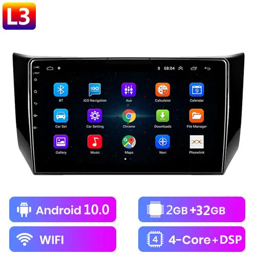 Car Radio 2 Din Android Multimedia Video Player For Nissan Sylphy B17 Sentra 12 2013-2018 WiFi Carplay GPS Navigation Autoradio