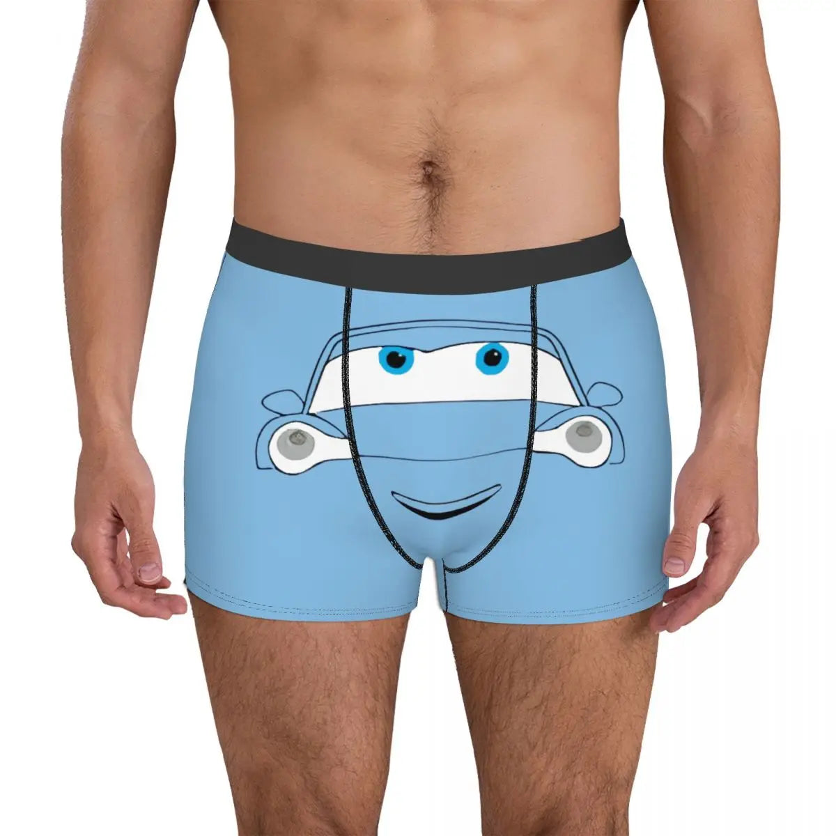 Long Underwear Humor Boxer Briefs Shorts Panties Male Soft Underpants