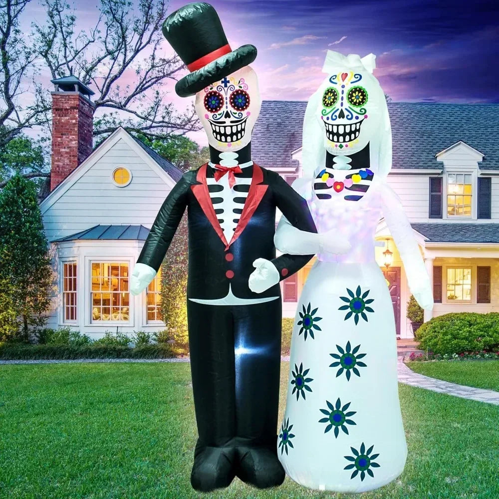 Halloween Inflatable LED Light Decor Outdoor Indoor Holiday Decorations