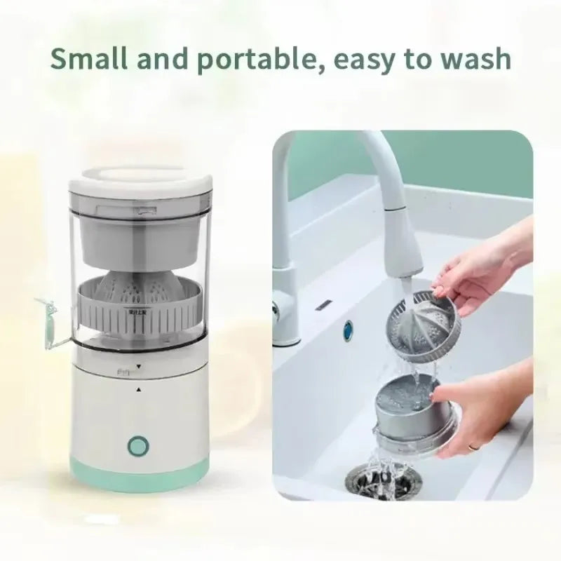 Multifunctional Electric Juicer Small Portable Juice Residue Separation Orange Squeezer Fully Automatic Fruit Juice Extractor