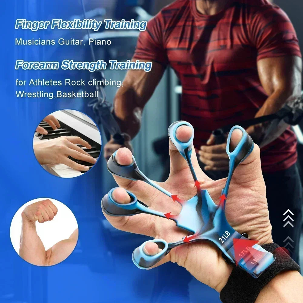 Training & Exercise 6 Resistance Hand Expander Finger Grip Sport Gym Training Accessories