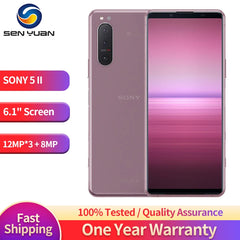 Sony Xperia 5 II 5ii 5G XQ-AS52 XQ-AS72 Japan JV 8GB RAM 128/256GB ROM 6.1" OLED Snapdragon Octa Core NFC Original Cellphone