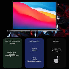 Laptop MacBook Pro i5,13 inch 8G/16G RAM,256GB/512GB/1TB SSD Touch ID Original Genuine Laptop for i5 Touch Bar MacBook Pro i5