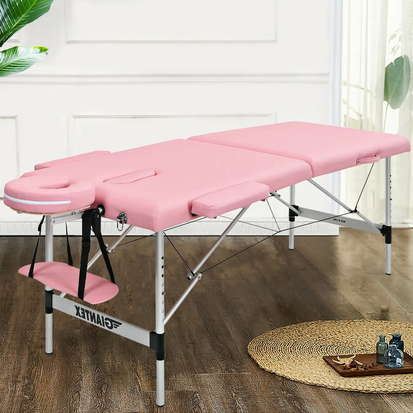 Portable Massage Table Adjustable Salon Spa Bed