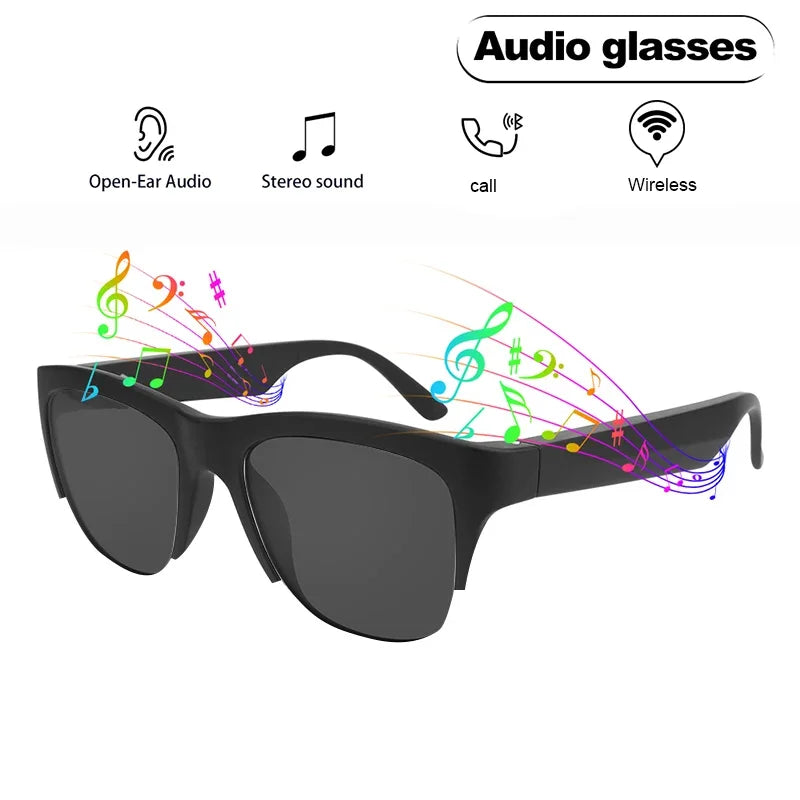 Smart Glasses TWS Wireless Bluetooth 5.3 Calling Sunglasses