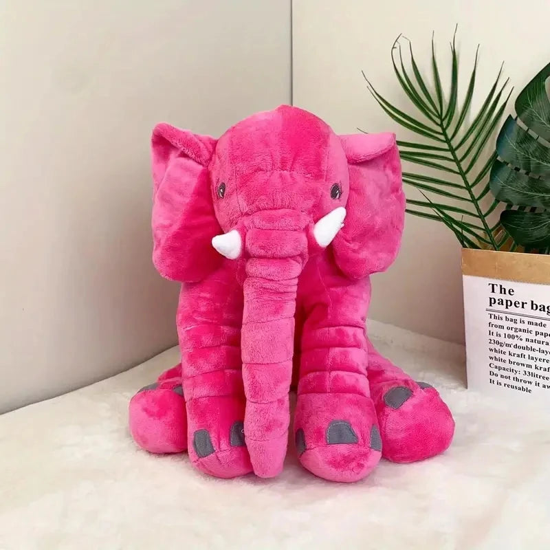 Elephant Design Pet Grinding Teeth Plush Toy Durable Chew Toy For Dog Interactive Supply