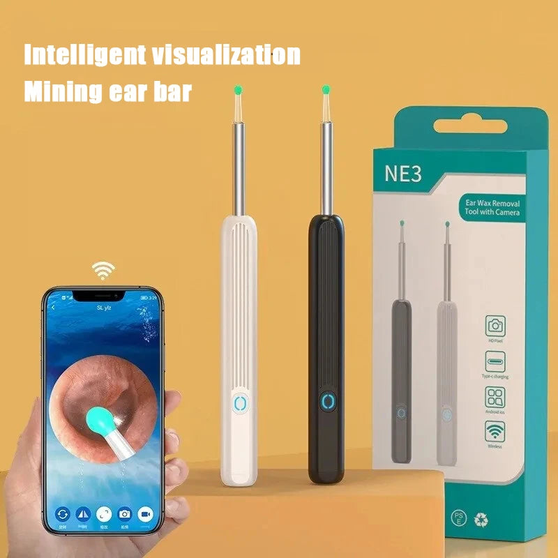 Wireless WiFi Ear Pick Otoscope