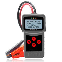 Micro 200 Pro Car Battery Tester Big Clip 12V 40-2000CCA Analyzer For Garage Workshop Auto Mechanical Tools