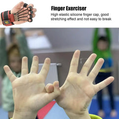 Finger Strengthener Silicone Grip Device Finger Exercise Stretcher Hand Grip Trainer