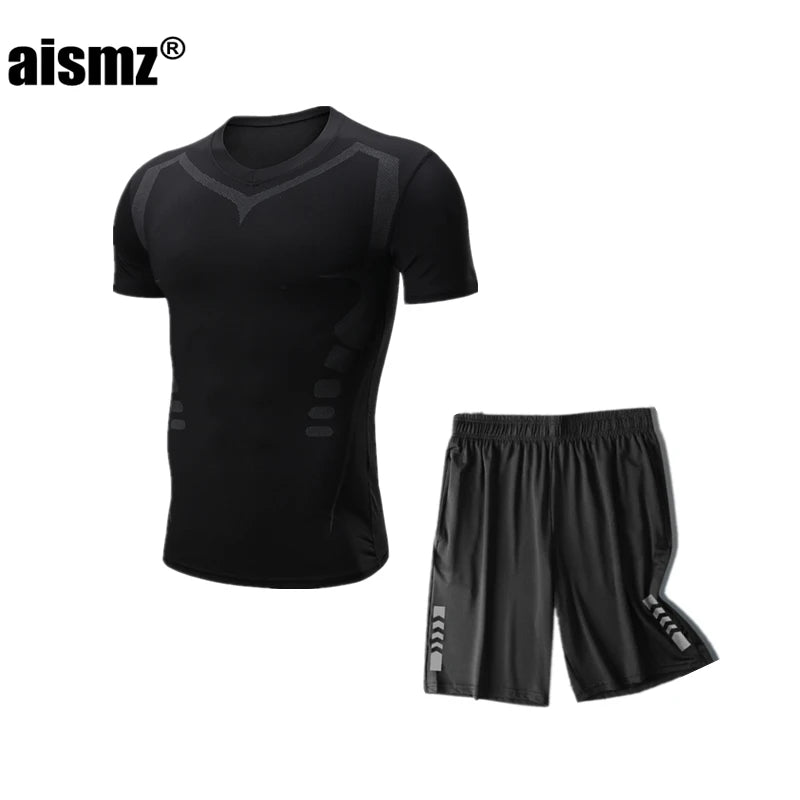 Men's Tracksuit Gym Fitness badminton Sports Suit