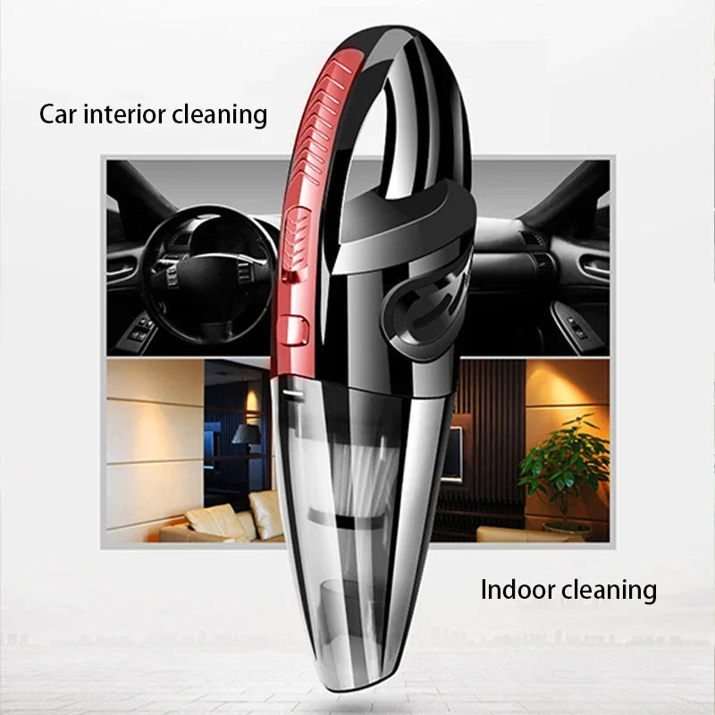 Car Vacuum Cleaner Handheld Wireless Charging Model High Power Small Car Interior