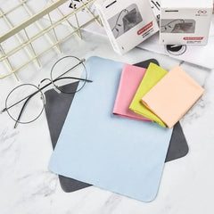 Eyewear Accessories Glasses Cleaner Multi-color Superfine Fiber Microfiber Cleaning Cloth Suede Lens Cloth