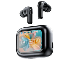 Touch Screen Headphone ANC Bluetooth5.4 Noise Cancelling Earphone Wireless In Ear ENC Earbuds