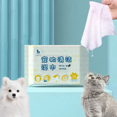 Wet Paper Towels for Dogs and Cats