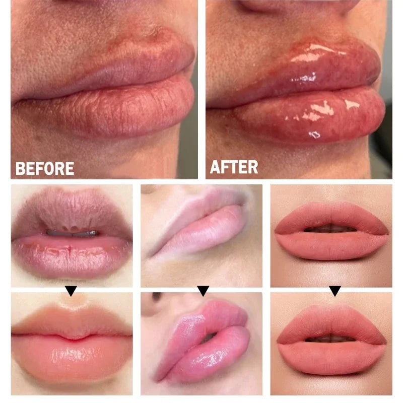 Lip Plump Serum Increase Lip Elasticity Instant Volumising Essential Oil Reduce Fine Lines Repair Nourish Beauty Lip Care