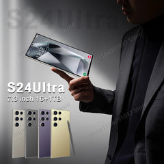 S24 Ultra Mobile Phones 7.3 HD Screen Smartphone