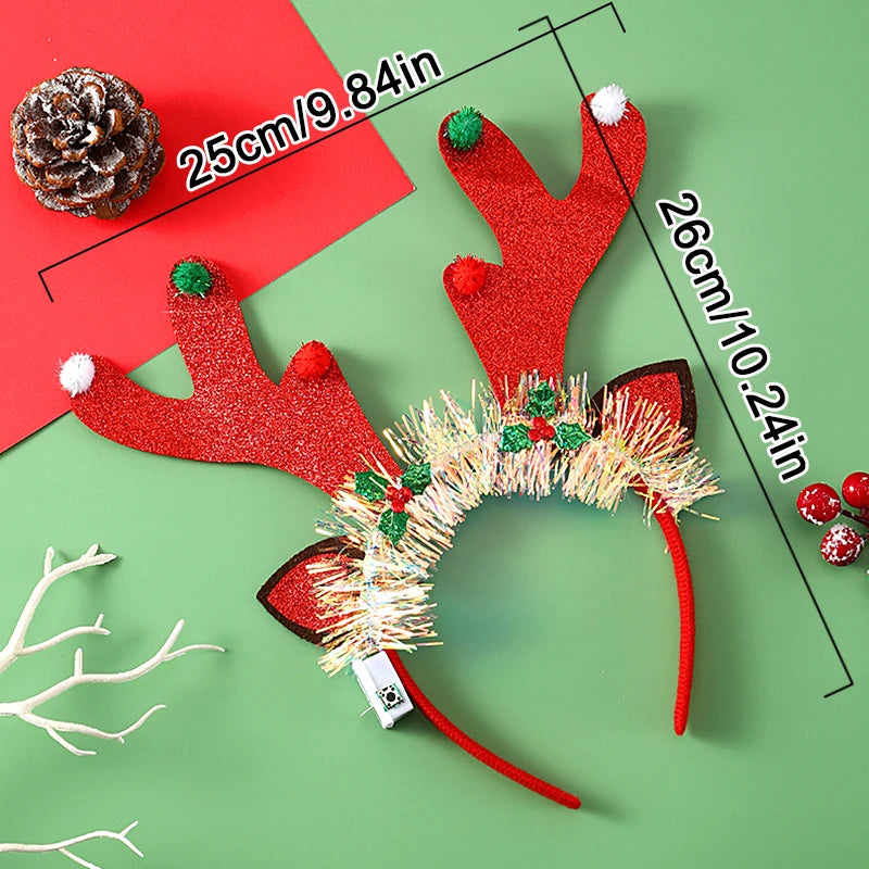 Christmas Decoration Glowing Hair Band Led Light Head Band XmasTree Headband